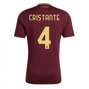 AS Roma Bryan Cristante #4 Domaci Dres 2024-25 Kratak Rukavima